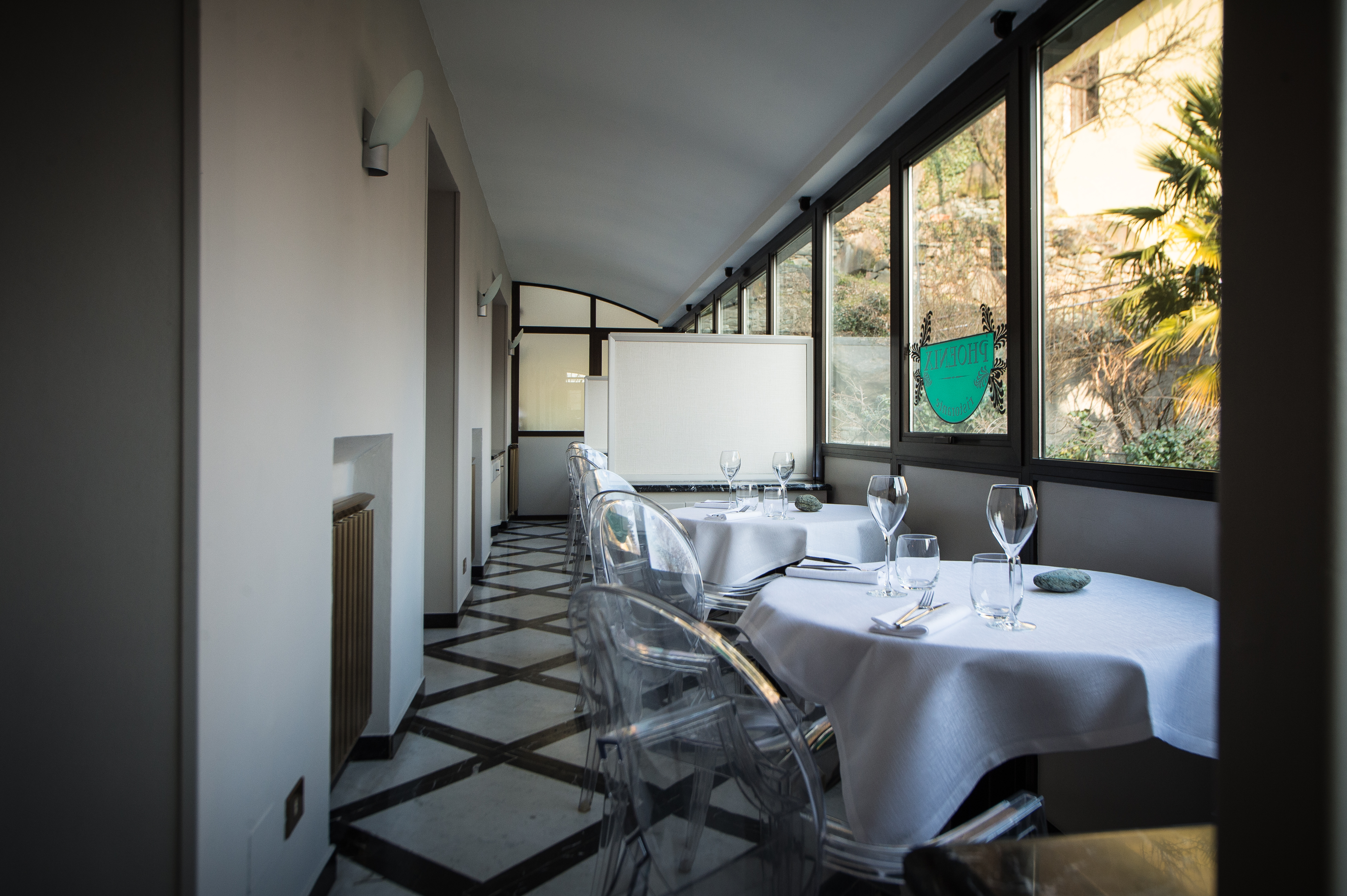 Tinteggiatura ristorante phoenix gio.va.ni costruzioni Veranda Restaurant decorazione